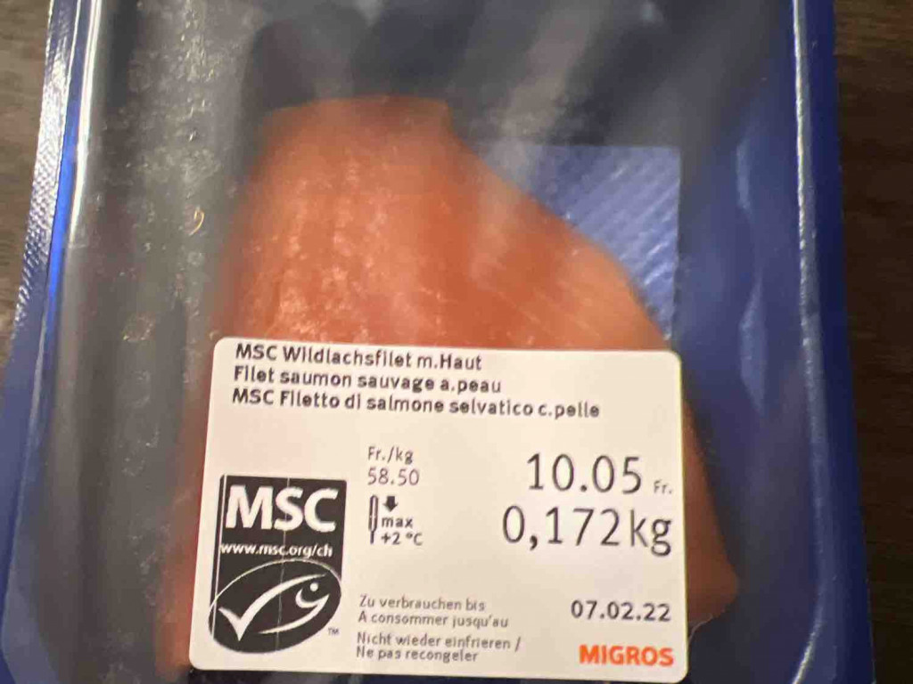 MSC Wildlachsfilet mit Haut von vomemi | Hochgeladen von: vomemi