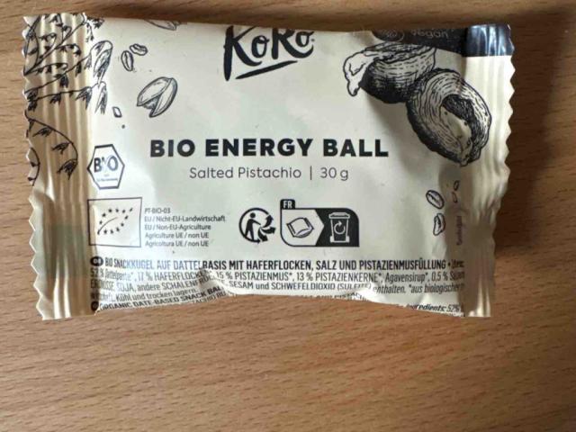 Bio Energy Ball, Salted Pistachio 30g von sigma9891 | Hochgeladen von: sigma9891