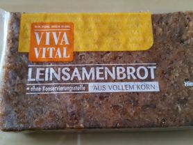 Viva Vital Brotkörbchen, Leinsamenbrot - Roggenvollkornbrot  | Hochgeladen von: huhn2