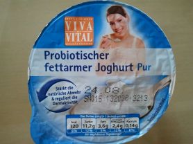 Probiotischer fettarmer Joghurt, pur | Hochgeladen von: huhn2