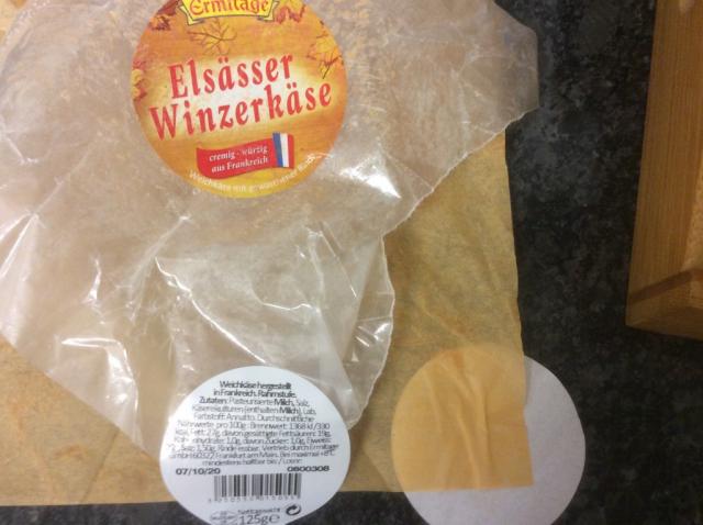 Elsässer Winzerkäse, cremig-würzig aus Frankreich | Hochgeladen von: rks