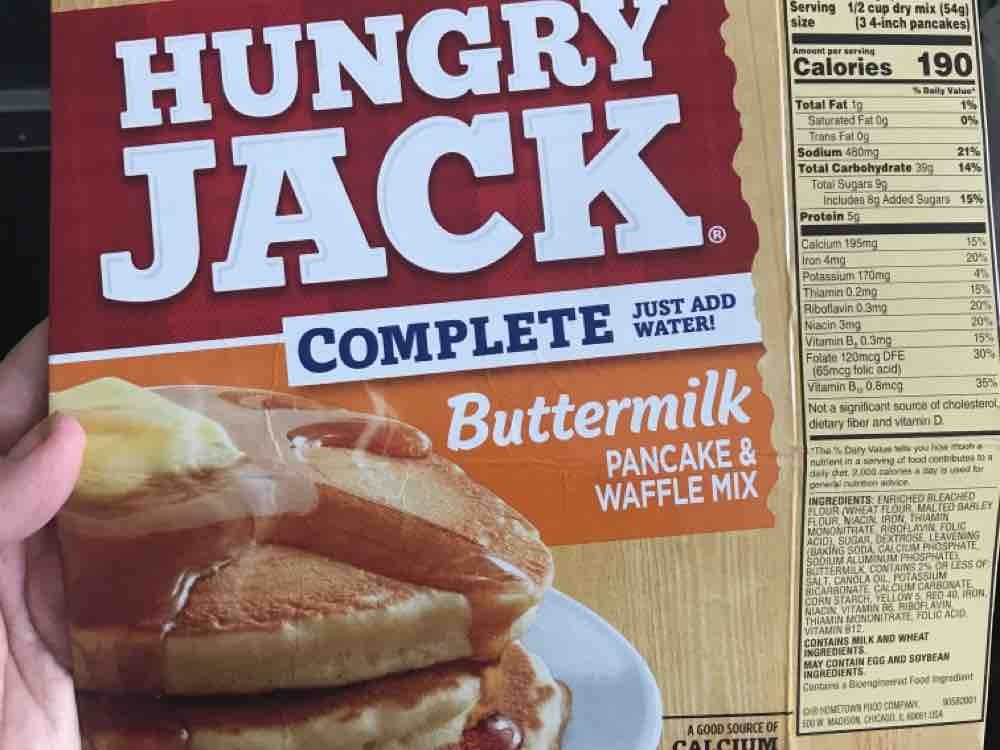 Hungry Jack Buttermilk Pancake Mix, Wasser von Anamcara83 | Hochgeladen von: Anamcara83