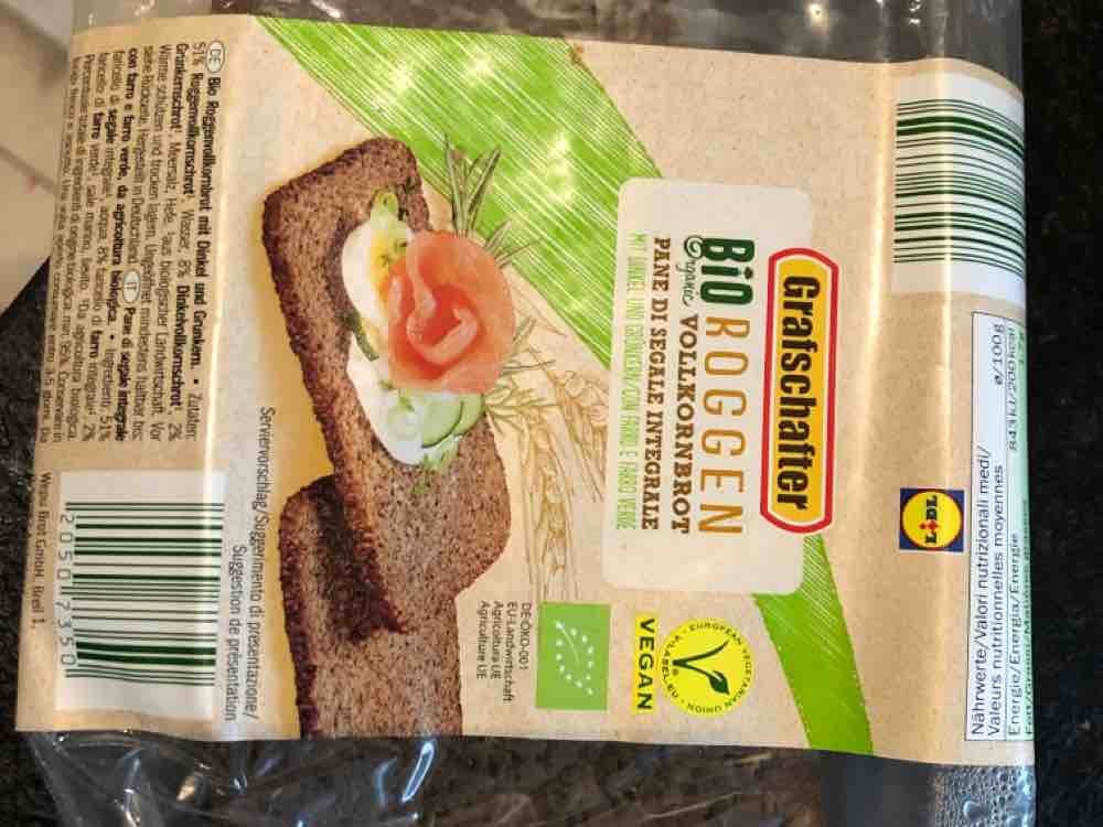 Biotrend, LIDL Dinkel-Grünkern Roggenvollkornbrot, Brot Kalorien - Brot ...