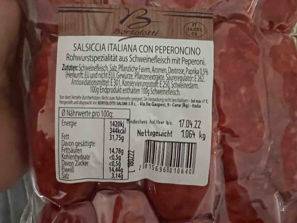 Salsiccia Italiana con Peperoncino von dustin8888 | Hochgeladen von: dustin8888