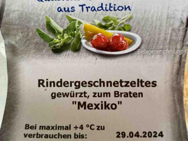 Rindergeschnetzelzes in Marinade Mexiko von WagnerW | Hochgeladen von: WagnerW