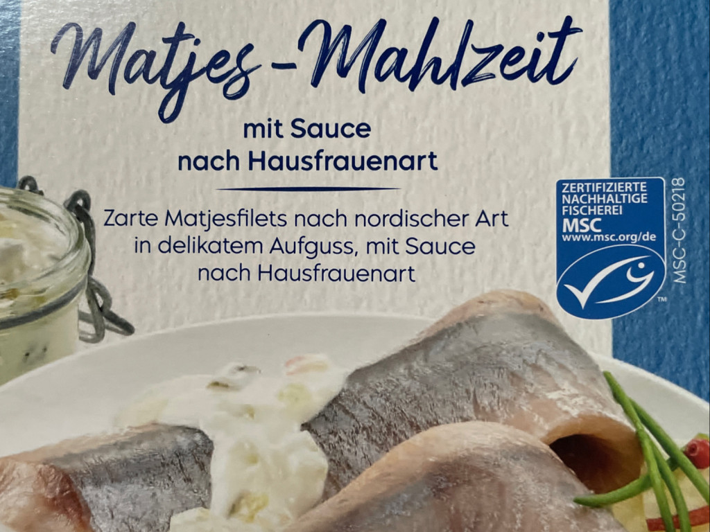 Matjes Mahlzeit, mit Sauce nach Hausfrauenart von FitPetra | Hochgeladen von: FitPetra