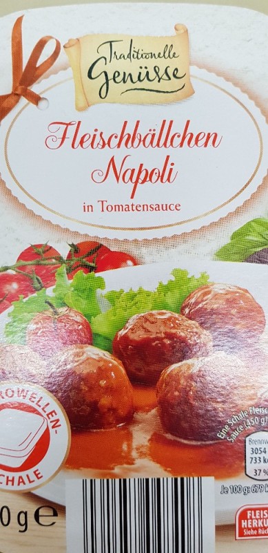 Fleischbällchen Napoli, in Tomatensauce von DaFabi | Hochgeladen von: DaFabi
