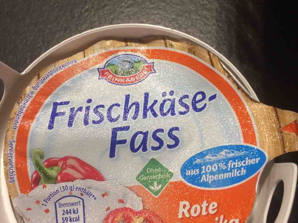 Frischkäse-Fass rote Paprika von christina231089 | Hochgeladen von: christina231089