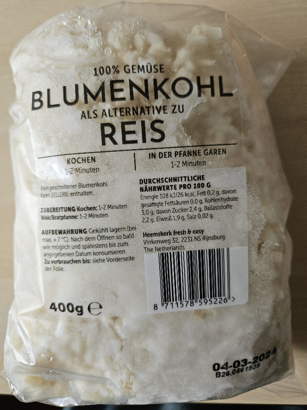 Blumenkohl Reis, Reis Alternative von Debby♡ | Hochgeladen von: Debby♡