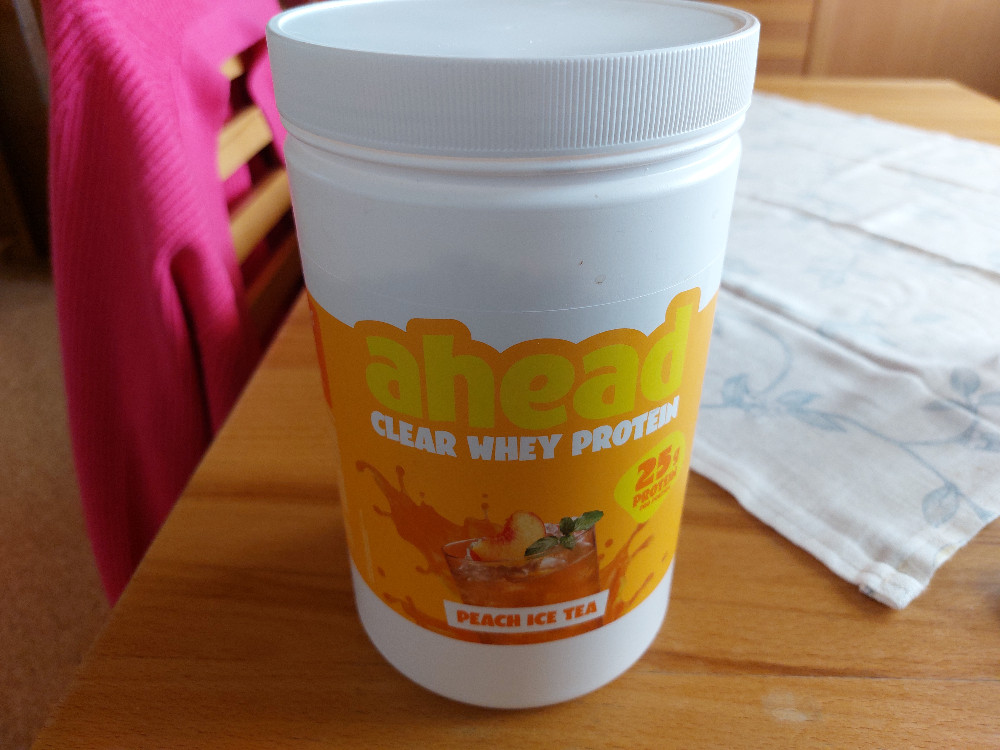 Clear Whey Protein Peach Ice Tea von orangenminze | Hochgeladen von: orangenminze