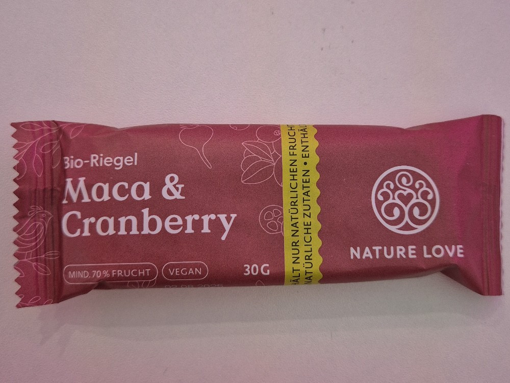 Maca & Cranberry Bio Riegel Nature Love von tatiiii | Hochgeladen von: tatiiii