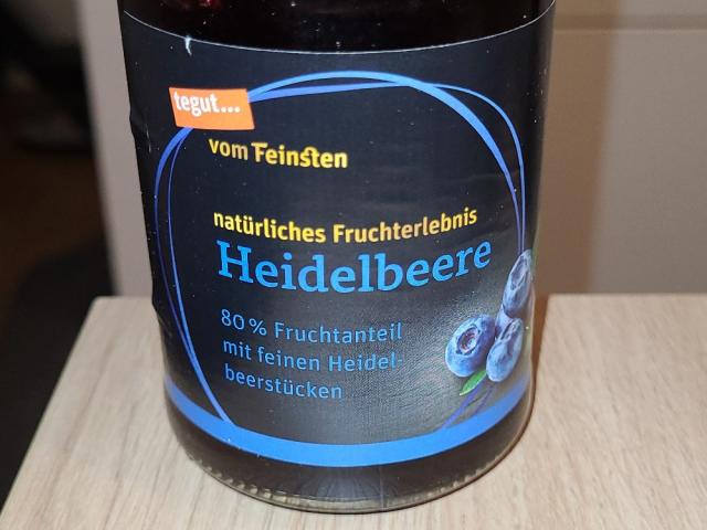 natürliches Fruchterlebnis Heidelbeere, 80% Fruchtanteil von whe | Hochgeladen von: wheckmann