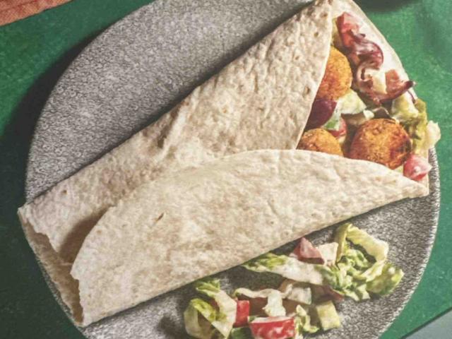 Bunt gefüllter Wrap mit Falafelbälchen von McGreen | Hochgeladen von: McGreen