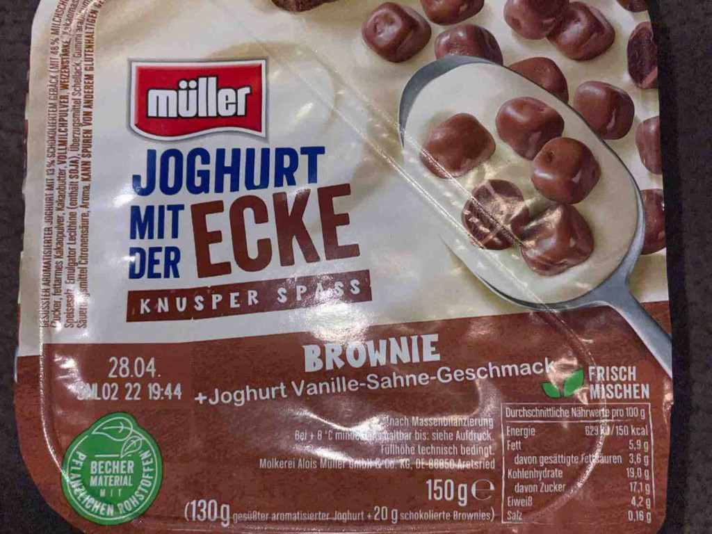 Joghurt mit der Ecke Knusper spass(Brownie) von janlnd | Hochgeladen von: janlnd