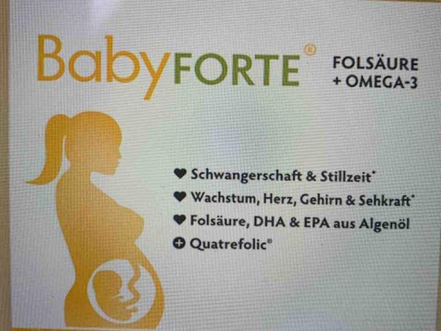 Babyforte Folsäure + Omega 3 von trinafra | Hochgeladen von: trinafra