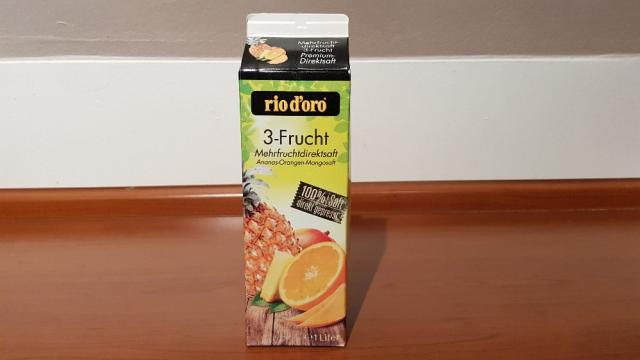 Rio doro 3-Frucht Premium-Direktsaft, Ananas,Orangen,Mangosaft v | Hochgeladen von: Hanna313