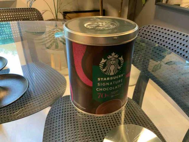 Starbucks Signature Chocolate 70%, dark deep cocoa by lavlav | Uploaded by: lavlav