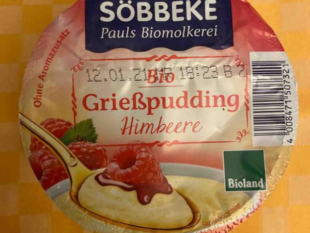 Bio-Grießpudding , Himbeere von Rainbows56 | Hochgeladen von: Rainbows56