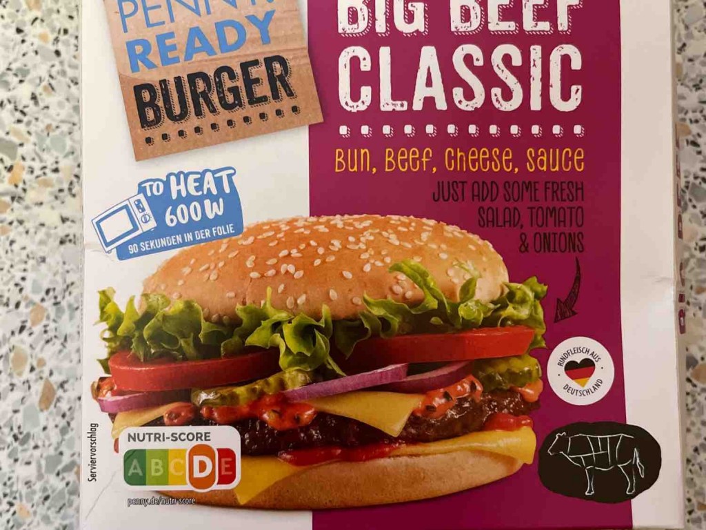 Big Beef Classic, Penny. Ready Burger von frtznbrtzn | Hochgeladen von: frtznbrtzn