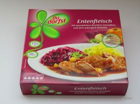 Du Darfst Entenfleisch, Entenfleisch mit Kartoffeln und Rotk | Hochgeladen von: WDK