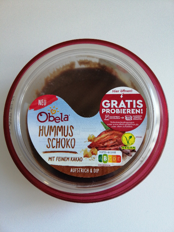 Hummus Schoko, mit feinem Kakao von Schwabbeldame | Hochgeladen von: Schwabbeldame