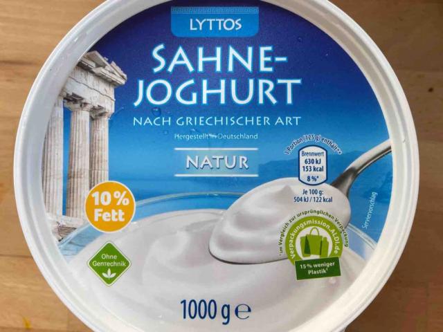 Sahnejoghurt, griechischer Art (10%) by icalvin102 | Hochgeladen von: icalvin102