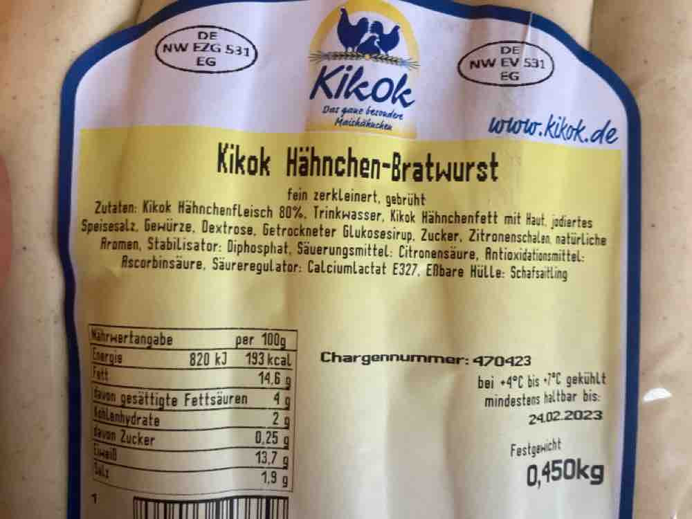 Kikok Hähnchen-Bratwurst von pakroe | Hochgeladen von: pakroe