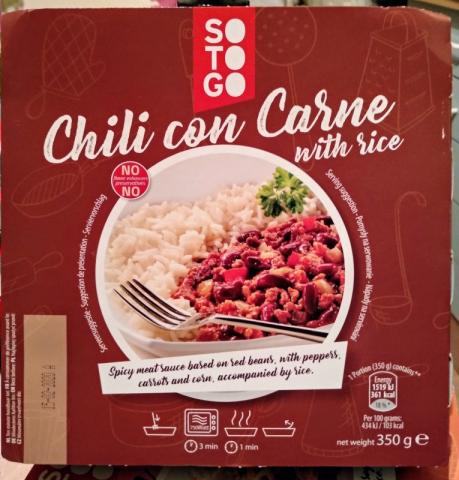 Chili con Carne, mit Reis | Hochgeladen von: Grandia