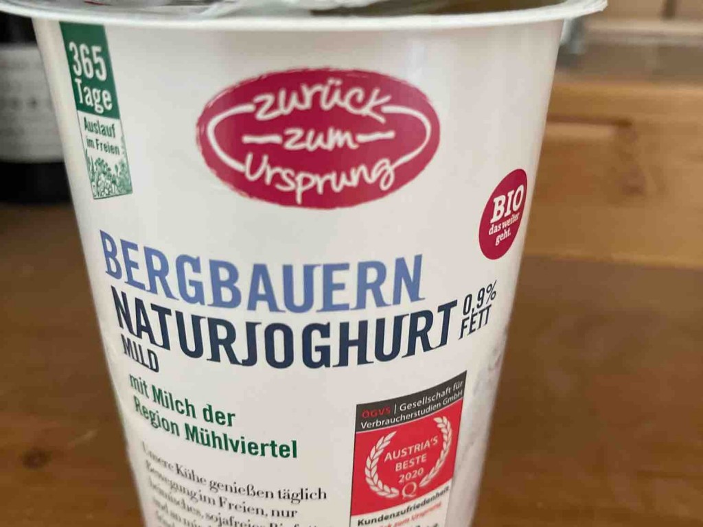 Bio-Bergbauern Naturjoghurt 0,9% Fett, Joghurt von Loewen2212 | Hochgeladen von: Loewen2212