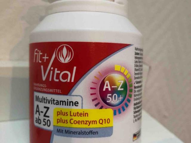 fit + vital Multivitamine A - Z ab 50 + Lutein + Coenzym Q10 [1  | Hochgeladen von: Bestmoose