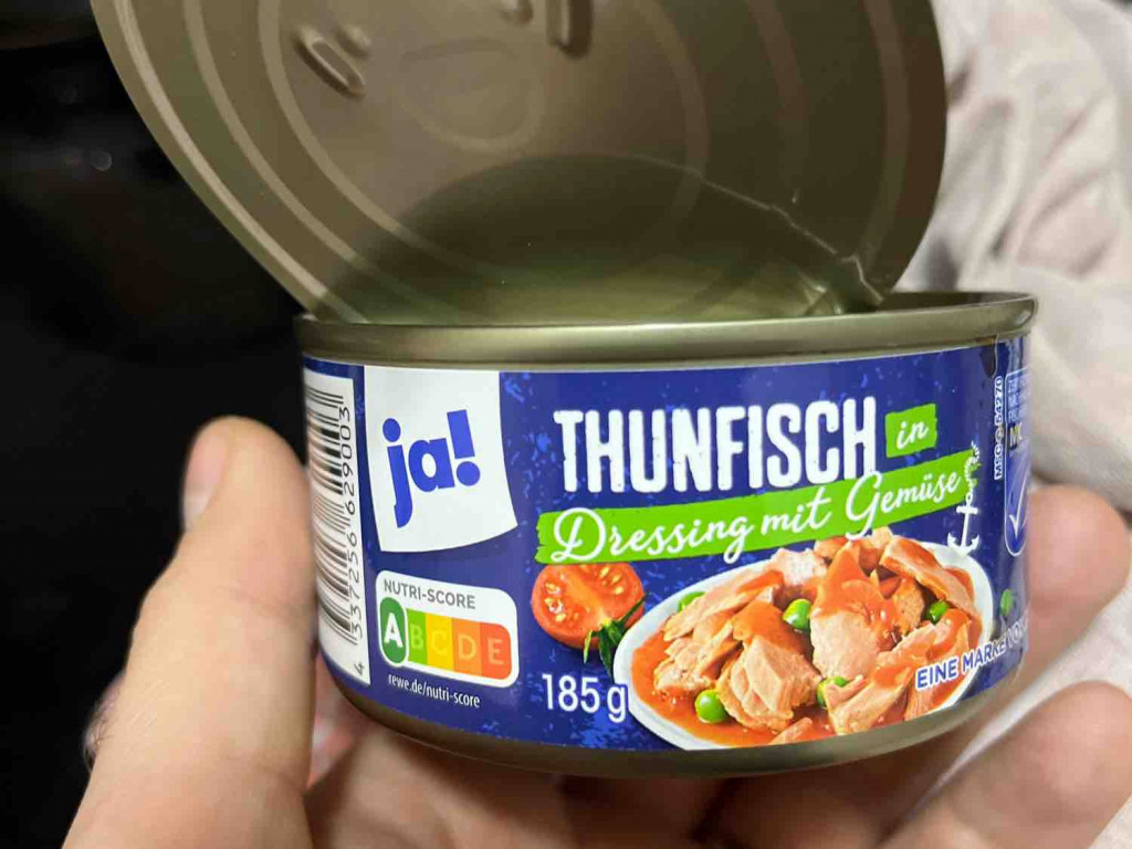 Thunfisch Dose  in Dressing mit Gemüse von Barondenys | Hochgeladen von: Barondenys