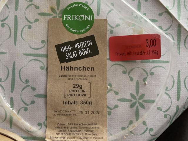 Frikoni High- Protein Salat Bowl, Hähnchen von Kettelbellqueen | Hochgeladen von: Kettelbellqueen