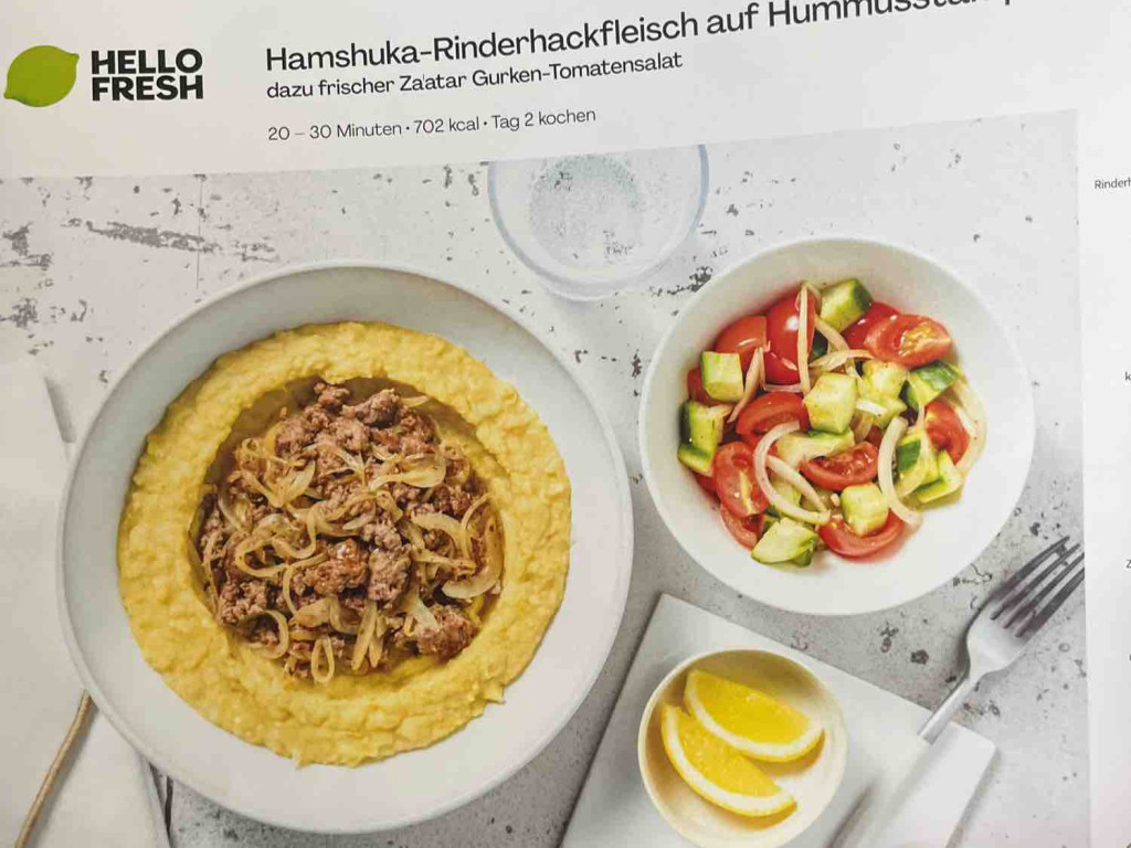 Hamshuka-Rinderhackfleisch auf Humusstampf von nadine0106 | Hochgeladen von: nadine0106