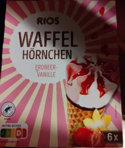 Rios Waffelhörnchen, Erdbeer - Vanille von Nic1 | Hochgeladen von: Nic1