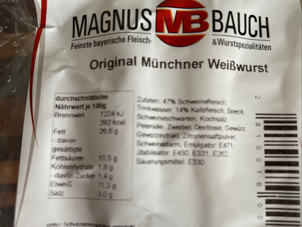 Weisswurst, Original Münchner von Pampilou | Hochgeladen von: Pampilou Weisswurst, Original Münchner von Pampilou | Hochgeladen von: Pampilou
