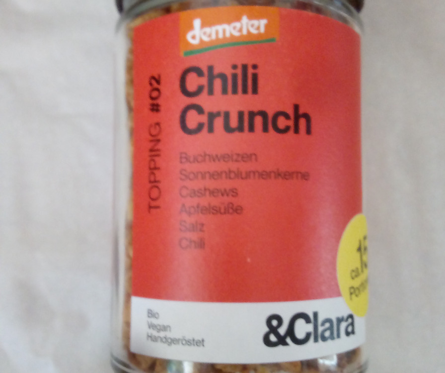 &Clara, Chili Crunch Topping, demeter, 180g von Enomis62 | Hochgeladen von: Enomis62