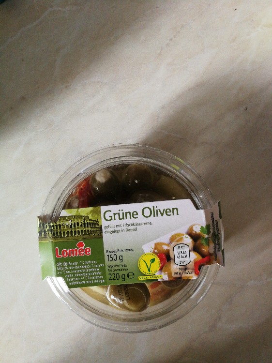 Grüne Oliven, mit Frischkäse  von admakaki | Hochgeladen von: admakaki