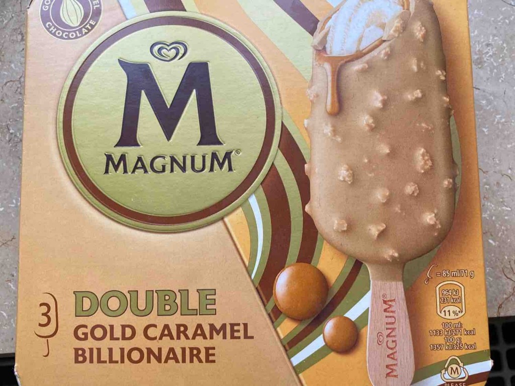 Magnum, Double Gold Caramel Billionaire von JokerBrand54 | Hochgeladen von: JokerBrand54