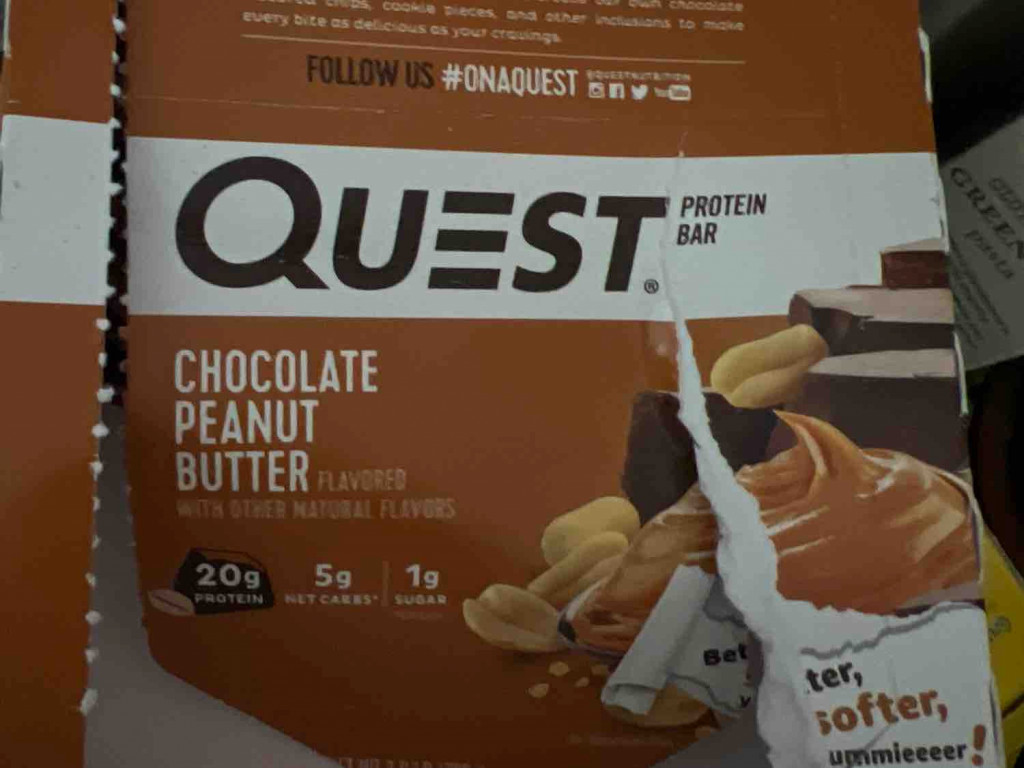 Quest Chocolate Peanut Butter von Laufbiene | Hochgeladen von: Laufbiene