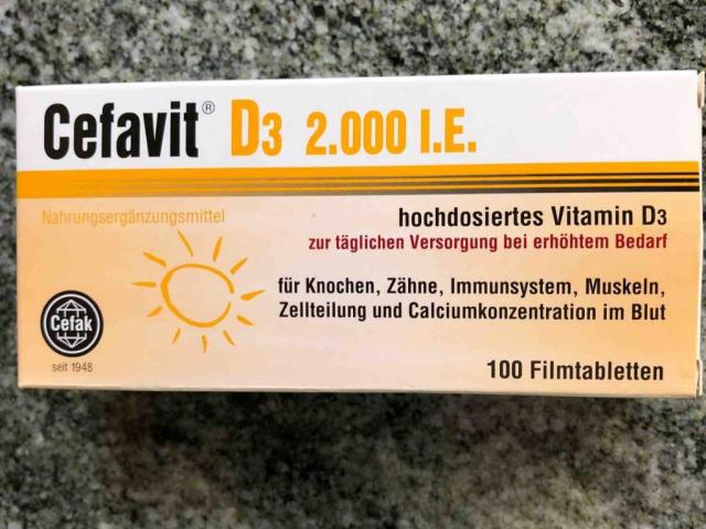 Cefavit Vitamin D3 von Kvetoslava | Hochgeladen von: Kvetoslava