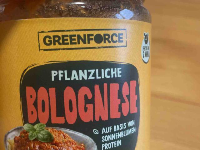 Greenforce Pflanzliche Bolognese by sebastiankroeckel | Uploaded by: sebastiankroeckel