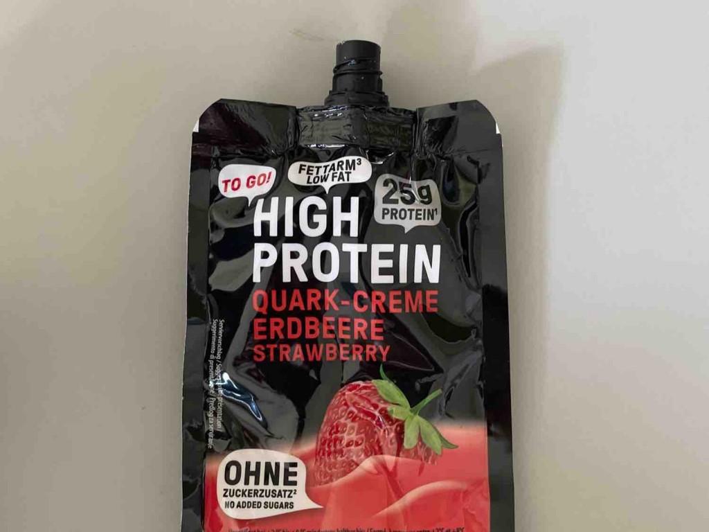 High Protein Quetschi Erdbeere, Quark von jessylulululu | Hochgeladen von: jessylulululu