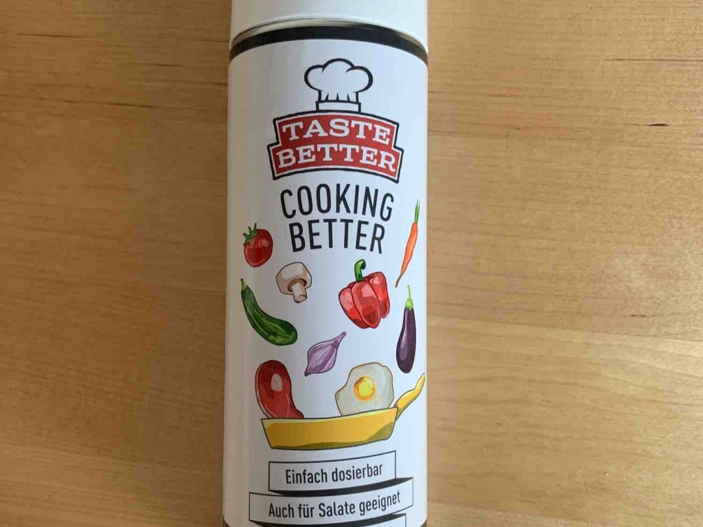 Cooking Better, Kochspray aus Rapsöl von bansheesmoo | Hochgeladen von: bansheesmoo