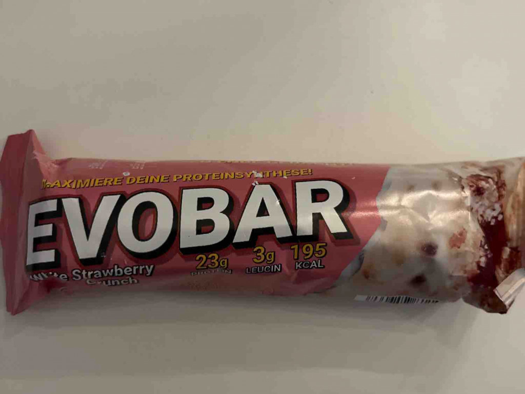 EvoBar White Strawberry Crunch, net-carbs von juulee | Hochgeladen von: juulee