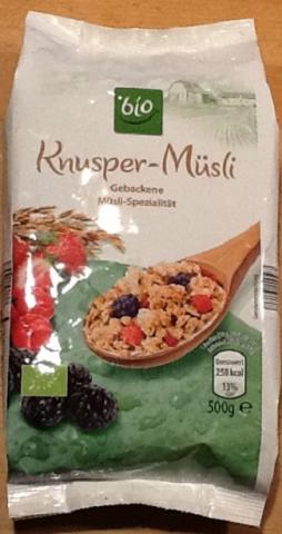 Bio Knusper-Müsli, Beerenmischung | Hochgeladen von: mattalan