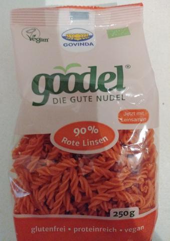 Goodel Rote Linsen Nudeln mit Leinsamen | Hochgeladen von: MrFit