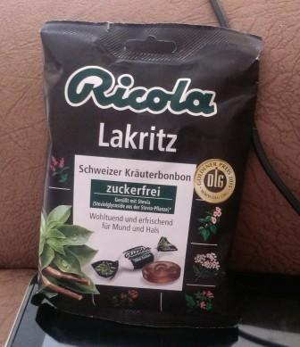 Ricola Lakritz mit Stevia gesüßt, Lakritz | Hochgeladen von: spartopf844