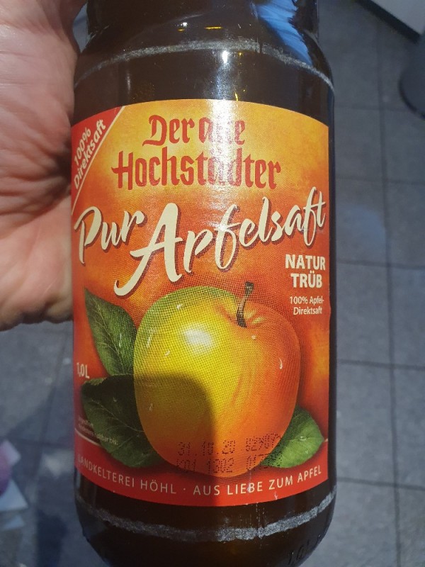 Der alte Hochstädter Pur Apfelsaft von arnoschaefer | Hochgeladen von: arnoschaefer