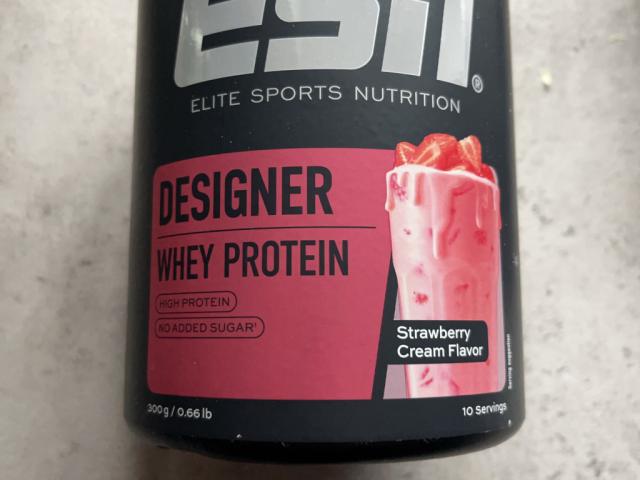 ESN Designer Whey Protein Strawberry Cream Flavor von anilio | Hochgeladen von: anilio