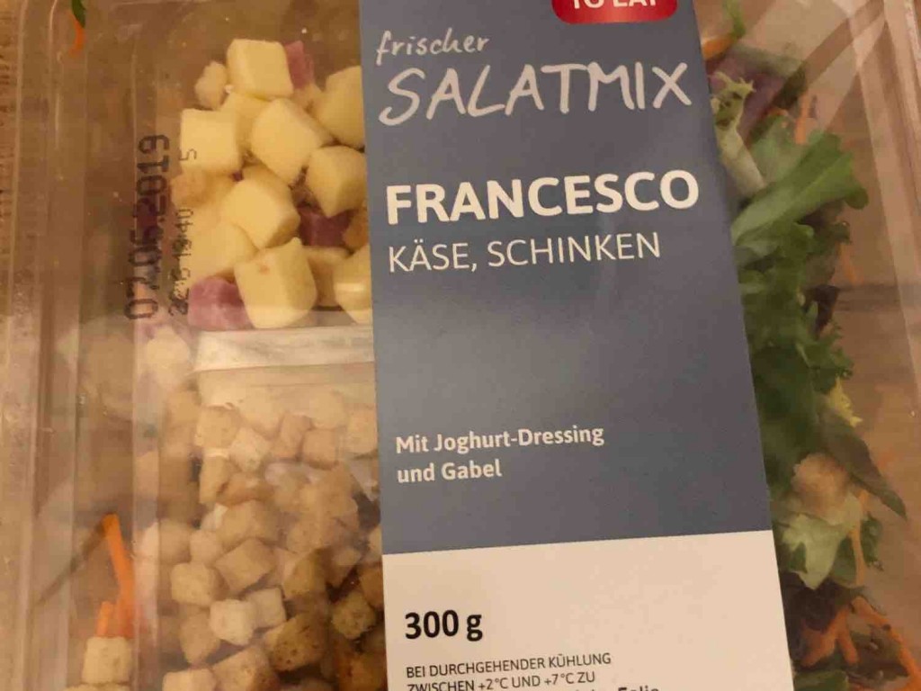 Francesco, Salat mit Schinken und käse  von Ossiate | Hochgeladen von: Ossiate